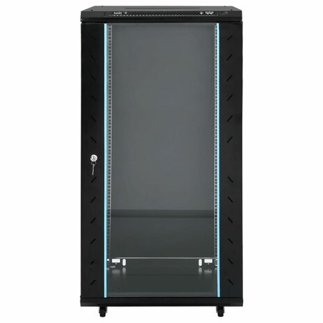 22U Netwerkkast met Draaipoten 19" IP20 60x60x120 cm 3