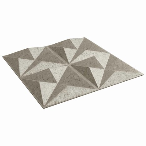 Wandpanelen 48 pcs Origami beton 50 x 50 cm XPS Schuim 1