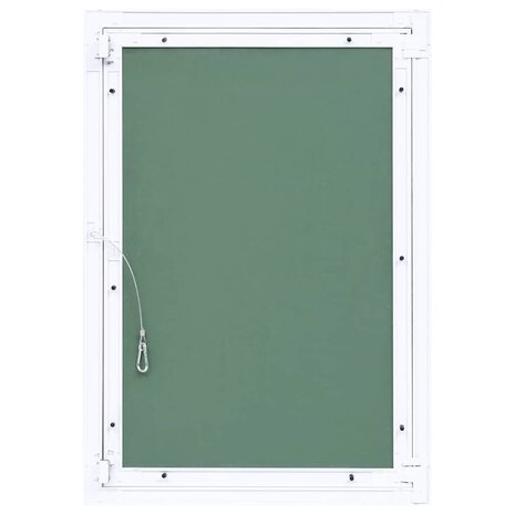 Toegangspaneel met aluminium frame en gipsplaat 300x600 mm 6