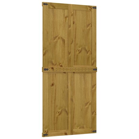 Schuifdeur Corona HoningBruin 90 x 210 cm Massief grenenhout 2