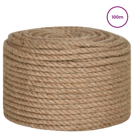 Jute Touw 2 pcs 2 mm 100 m Naturel 100% Tossa jute 3