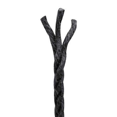 Jute Touw 2 pcs 2 Zwart 100% Tossa jute 4