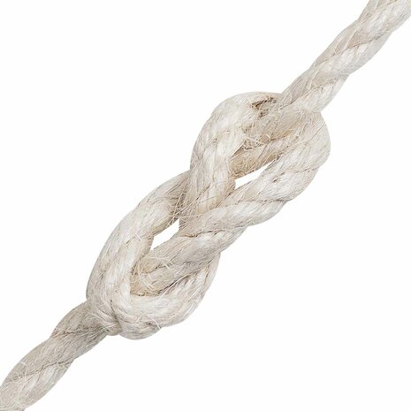 Jute Touw 2 pcs 2 Wit 100% Tossa jute 3