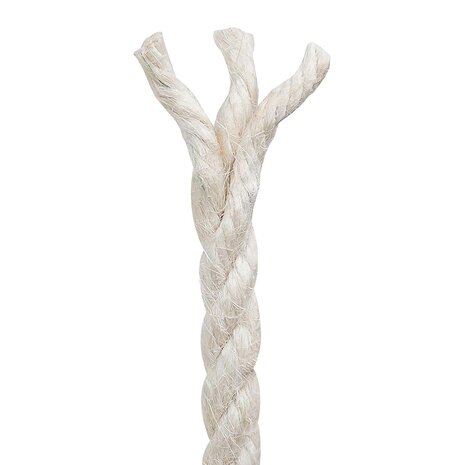 Jute Touw 6 Wit 100% Tossa jute 4