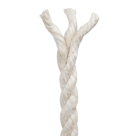 Jute Touw 8 Wit 100% Tossa jute 4