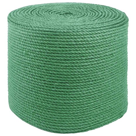 Jute Touw Groen 100% Tossa jute 1