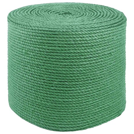 Jute Touw Groen 100% Tossa jute 1