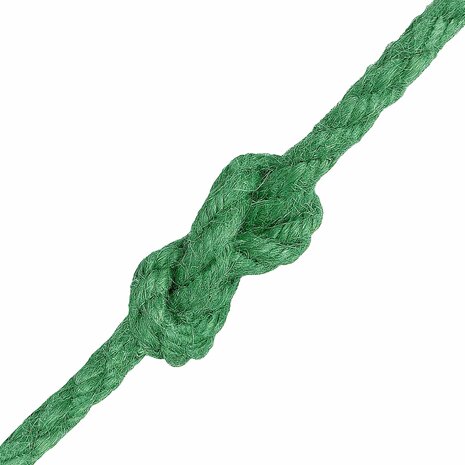 Jute Touw Groen 100% Tossa jute 3