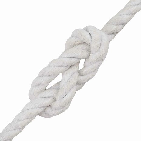 Touw 2 pcs Wit Katoen 3