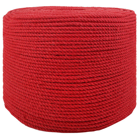 Touw Rood 0,8 x 0,8 x 2500 cm Katoen 1