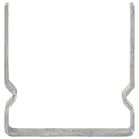 Grondankers 12 st 14x6x15 cm gegalvaniseerd staal zilverkleurig 3