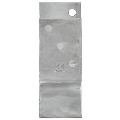 Grondankers 12 st 14x6x15 cm gegalvaniseerd staal zilverkleurig 4