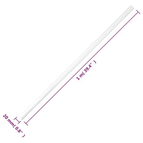 Kabelgoten &Oslash;20 mm 10 m PVC 6