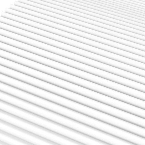 Schuimmatras hardheid H2 H3 120x210 cm wit 5