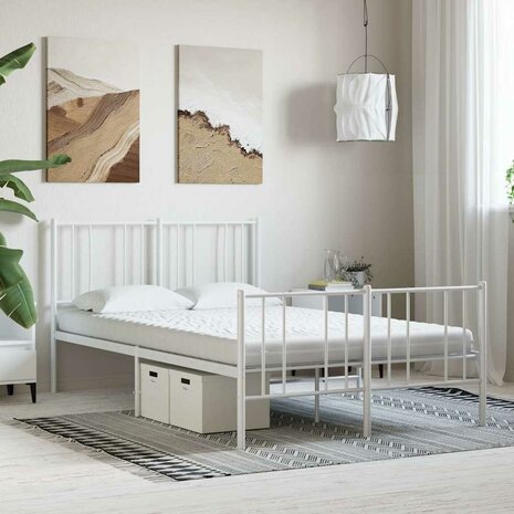 Schuimmatras 7 zones hardheid 20 ILD 120x210 cm wit 2