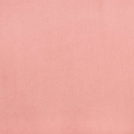 Pocketveringmatras voor kinderen medium 80x160 cm fluweel roze 6