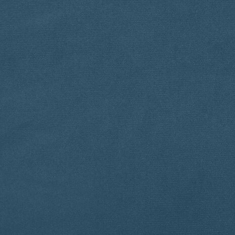 Pocketveringmatras medium 80x220x20 cm fluweel donkerblauw 6