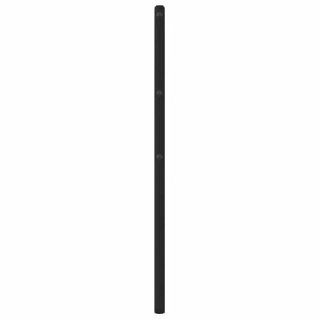 Vervangend hoofdbord 75 cm metaal zwart 5