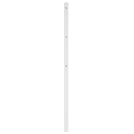Vervangend hoofdbord 75 cm metaal wit 4