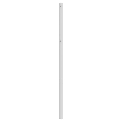 Vervangend hoofdbord 200 cm metaal wit 4