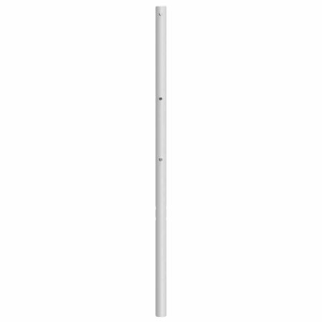Vervangend hoofdbord 200 cm metaal wit 4