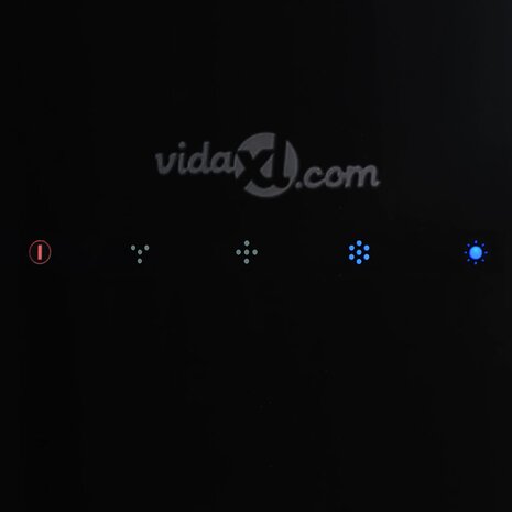 Afzuigkap hangend met aanraaksensor LCD gehard glas 7