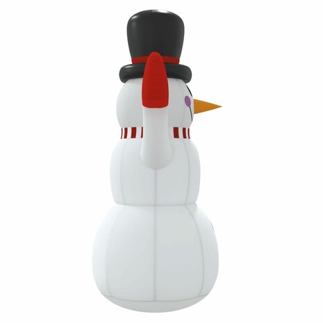 Sneeuwpop opblaasbaar met LED's 120 cm 5