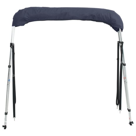 Biminitop 3 bogen met mesh zijwanden 183x(154-167)x137 cm 6