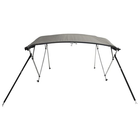 Biminitop 4 bogen met mesh zijwanden 243x(200-213)x137 cm 5