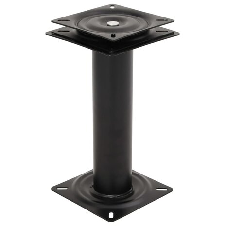 Bootstoelpoot met 360&deg; draaiplateau staal 6