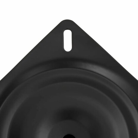 Bootstoelpoot 33 cm staal zwart 7