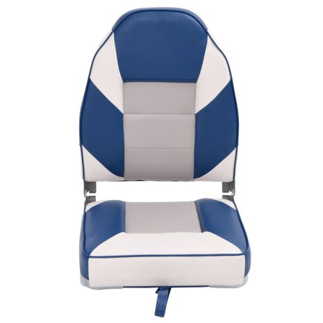 Bootstoelen 2 st inklapbaar met hoge rugleuning 39x43x58 cm 4