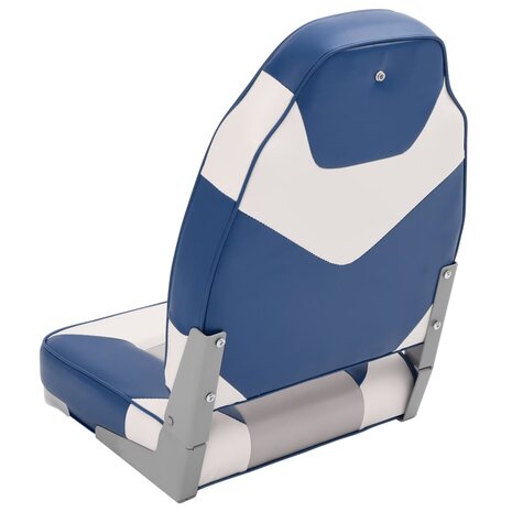 Bootstoelen 2 st inklapbaar met hoge rugleuning 39x43x58 cm 6