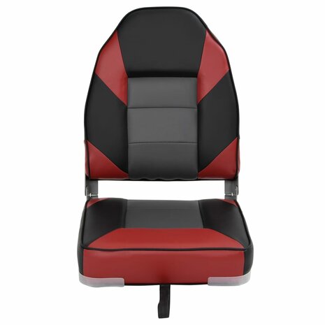 Bootstoelen 2 st inklapbaar met hoge rugleuning 39x43x58 cm 4