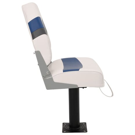 Bootstoelen 2 st met poot 360&deg; draaibaar 6