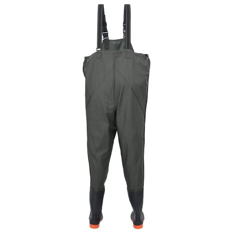 Waadpak met laarzen maat 39 donkergroen 4