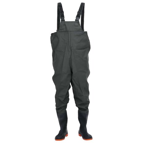 Waadpak met laarzen maat 41 donkergroen 2