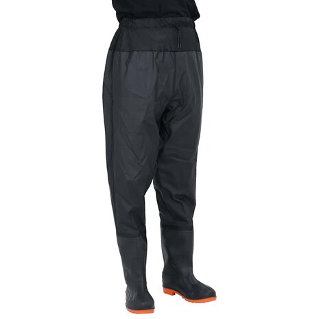 Waadpak met laarzen maat 39 zwart 1
