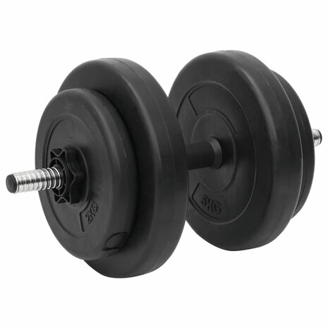 Halterset met gewichten curl 60 kg 6