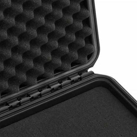 Flightcase draagbaar 79,5x51,5x30,5 cm PP zwart 7