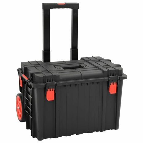 Flightcase draagbaar 56,5x45,5x48 cm PP zwart 3