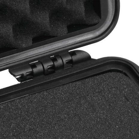 Flightcase draagbaar 30x22x10 cm PP zwart 6