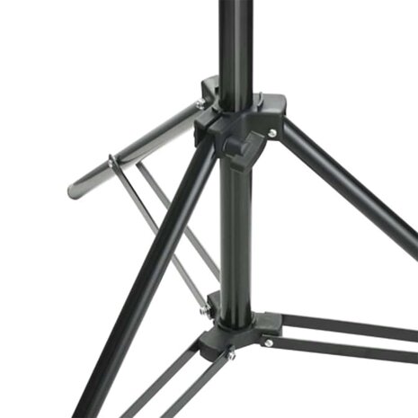 Fotostudioset met verlichtingsset en achtergrond 6