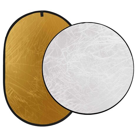 Fotostudioset met verlichtingsset, achtergrond en reflector 5