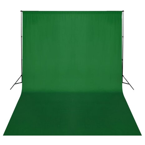Fotostudioset met verlichtingsset achtergrond en reflector 4