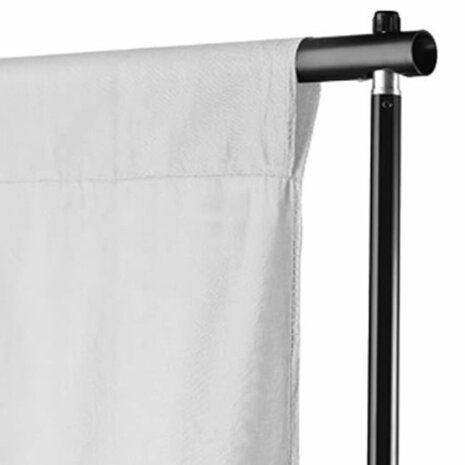 Achtergrond zonder standaard 500x300 cm katoen wit  3