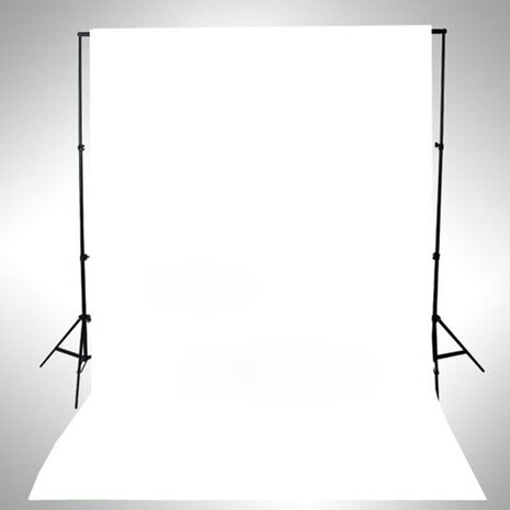 Achtergrond zonder standaard 500x300 cm katoen wit  4