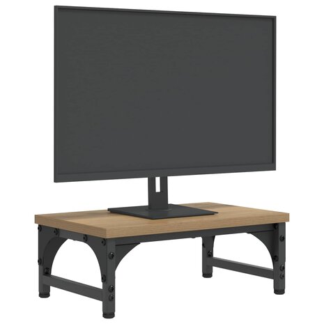 MonitorstandaardArtisanaal eiken 37 x 23 x 14 cm PB 3