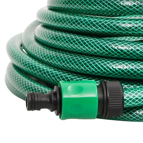 Zwembadslang 20 m PVC groen 3