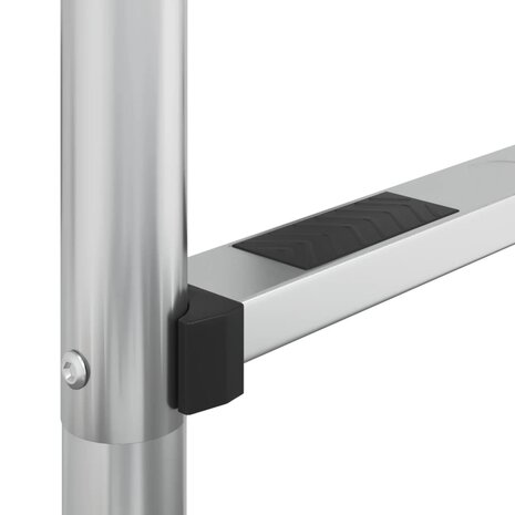 Zwembadladder 54x38x184,5 cm 304 roestvrij staal 5